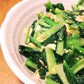 mikkusan's cooksnap of when they made 小松菜と卵のマヨネーズ炒め.