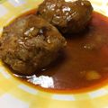kimig's cooksnap of when they made 簡単!パン粉無しの煮込みハンバーグ.