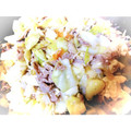 himhima72's cooksnap of when they made キャベツと豆腐のそぼろあんかけ炒め.