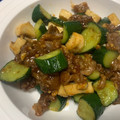 shiokana's cooksnap of when they made 胡瓜と牛肉のオイスターソース炒め.
