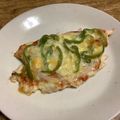 sibako☆'s cooksnap of when they made 鶏ささみピザ◎糖質オフ◎おつまみに♪.