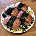 あかりmarr's cooksnap of when they made 旨い!!スパムおにぎり♡.