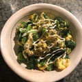 栗丸うさぎ's cooksnap of when they made 菜の花と卵のマヨネーズ炒め.