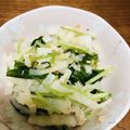 matty°＊・'s cooksnap of when they made みつ葉と大根のシャキシャキツナサラダ.