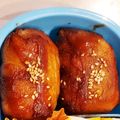 Turko's cooksnap of when they made 小学生男子お弁当〜肉巻きおにぎり.
