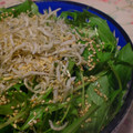 7seven's cooksnap of when they made ✿水菜とシラスのさっぱり和え✿.