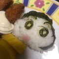 ラクラクダ's cooksnap of when they made しんちゃんおにぎり弁当.