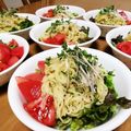 クックI7I5L1☆'s cooksnap of when they made ★冷しゃぶサラダラーメン★.
