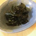 こちゅ。's cooksnap of when they made 生わかめのニンニク醤油炒め.