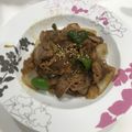 ❁Abake❁'s cooksnap of when they made ♪ 喫茶店の ♪ 焼肉定食.