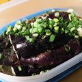 ricrac's cooksnap of when they made レンジで簡単　焼きなすのにんにく胡麻ダレ.