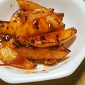 初レポまにあ's cooksnap of when they made ☆甘辛♪じゃが芋のコチュジャン炒め☆.