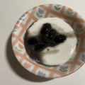joy09's cooksnap of when they made 材料2つだけ!!黒豆ヨーグルト☆.