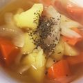 ♡mio1216♡'s cooksnap of when they made 野菜のコンソメスープ.