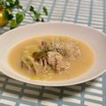 サヤスカマカン's cooksnap of when they made 手羽元とキャベツの豆乳味噌煮込みスープ.