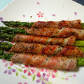 yukihecco's cooksnap of when they made まるごと♡♥アスパラのベーコンマヨ焼き.