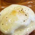 Ebi1783☆'s cooksnap of when they made ちょっと手抜きのエッグベネディクト♪.