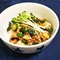 モグタソ's cooksnap of when they made 豚こまとオクラの食べラー炒め丼♬.