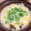 kashikon's cooksnap of when they made 風邪の時に！きのこと卵の雑炊.