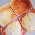yuu‪☺︎‬'s cooksnap of when they made 子どもが食べやすいチーズトースト.