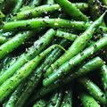 グリーンルバーブ's cooksnap of when they made インゲン♬黒胡麻和え.