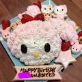 けいﾃｨﾝ's cooksnap of when they made マイメロ♥♥♥立体キャラケーキ.