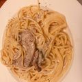はいぢ☆'s cooksnap of when they made 本格*ポルチーニ茸のクリームパスタ.
