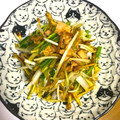 夕飯は６時です's cooksnap of when they made 素揚げごぼうのサラダ.