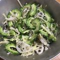 西ヶ原's cooksnap of when they made ♪ゴーヤじゃがいもチャンプルー♪.