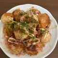 みつをパパ's cooksnap of when they made 市販の粉でつくるカリトロたこ焼き♫.