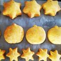 banhflan's cooksnap of when they made mハロウィンに♪かぼちゃのプチスコーン.