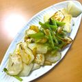 夕飯は６時です's cooksnap of when they made かぶのオリーブオイル炒め.
