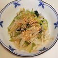 なめこおろし's cooksnap of when they made レンジでチン　もやしと三つ葉の簡単ナムル.