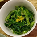 min☆___'s cooksnap of when they made 菜の花のマヨからし和え.