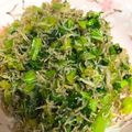 shige_taka's cooksnap of when they made ふりかけにも！かぶの葉とじゃこ炒め.