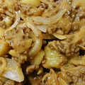 とかげのおかあさん's cooksnap of when they made 簡単♪じゃがいもとひき肉のカレーマヨ炒め.