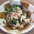 まさたかまま's cooksnap of when they made 豚とかき菜(菜花でも可)のオイスター炒め.