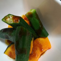 ひろぅみん's cooksnap of when they made おくらのカレーオイルかけ☆ソース簡単絶品.