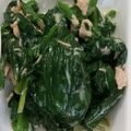 Dahyana's cooksnap of when they made ほうれん草のやみつきサラダその２.