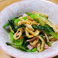 anpanda's cooksnap of when they made 小松菜と油揚げのカラシ和え.