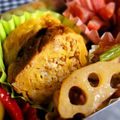 haruku221's cooksnap of when they made そぼろ入り卵焼き.