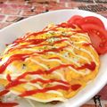 ✩RoHa✩'s cooksnap of when they made ［簡単 美味しい オムタコライス］.