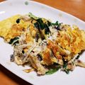 クックY08S17☆'s cooksnap of when they made 手抜き！鯖缶の中華風オムレツ.