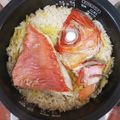 田舎のお姫様's cooksnap of when they made 炊飯器にお任せの金目鯛炊き込みご飯.