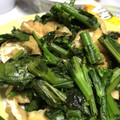 ぽむどてーる's cooksnap of when they made 超シンプル☆のらぼう菜と油揚げの炒めもの.