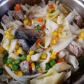 hadomi's cooksnap of when they made ＊サバ缶のキャベツ煮＊.