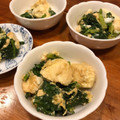 さやっ's cooksnap of when they made かき菜と豆腐の玉子炒め.