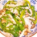 ジャックック24's cooksnap of when they made ◆レンジでチン！ピーマンしめじの簡単和え.