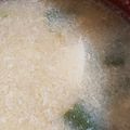 まーやん☆☆'s cooksnap of when they made ねぎと豆腐とたまごの味噌汁.