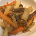クックL5UGW1☆'s cooksnap of when they made お酒のつまみ 大根きんぴら.